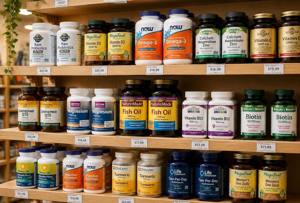 Suplementos e encapsulados